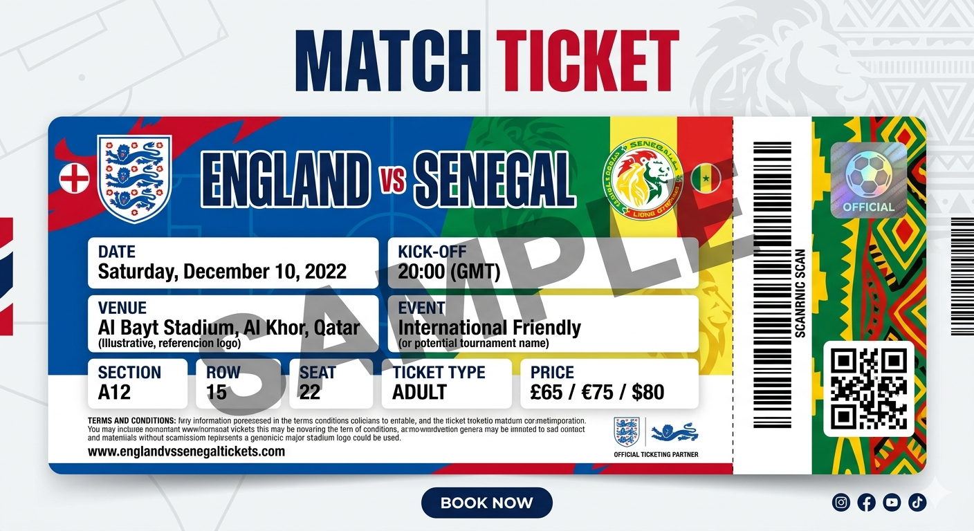 england vs senegal tickets