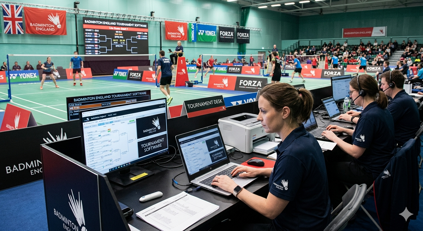 badminton england tournament software